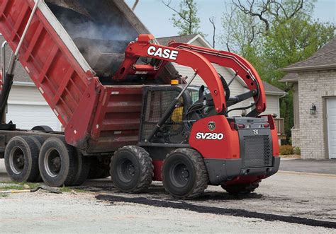 Case unveils red limited edition skid steers, CTLs